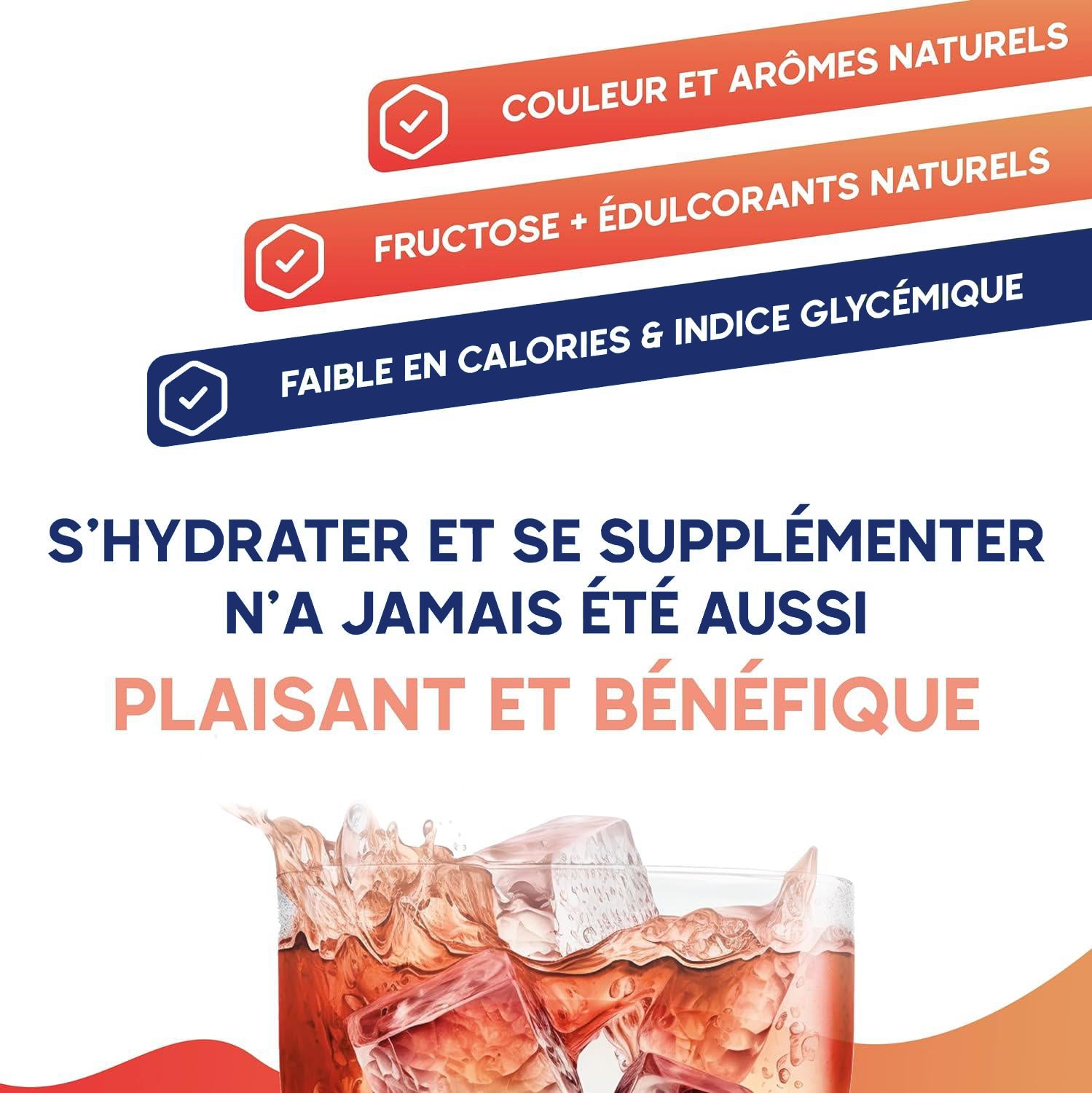 Complements alimentaire en boisson dans une recette saine et naturelle